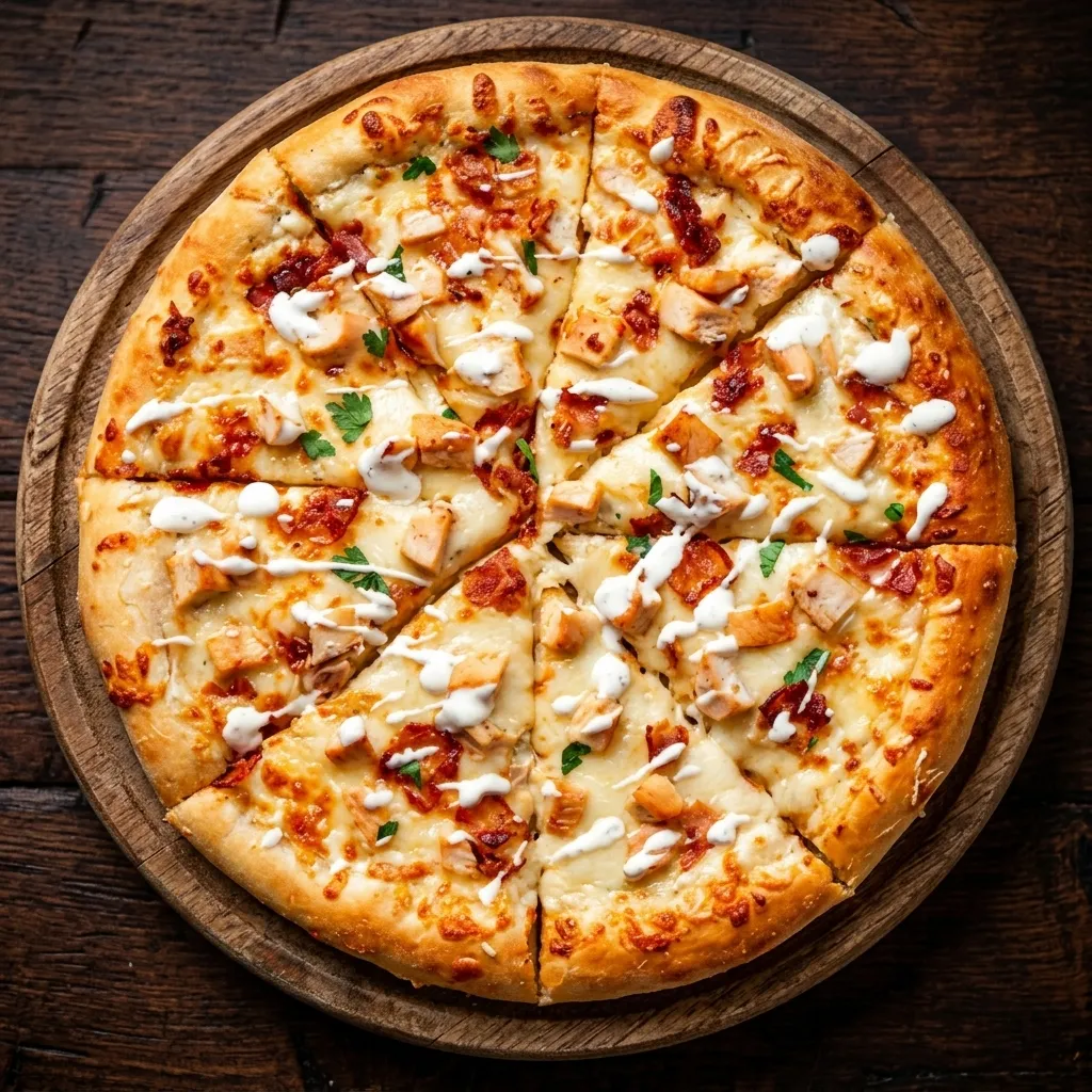 Chicken Bacon Ranch Pizza at Next Level Pizza, Medicine Hat AB